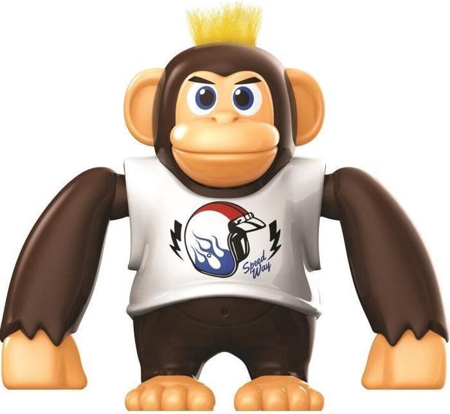 YCOO - Chimpy the Monkey - Wit - 88564 - Interactief