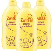 Zwitsal Baby Schuimbad / Badschuim Zeepvrij - 3x 700ml