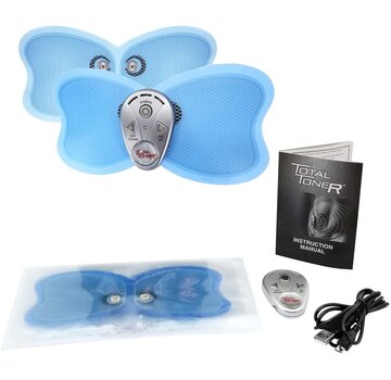 Total Toner EMS Buikspiertrainer - Ab Trainer - ABS Stimulator - Oplaadbaar en draadloos - Bekend van TV