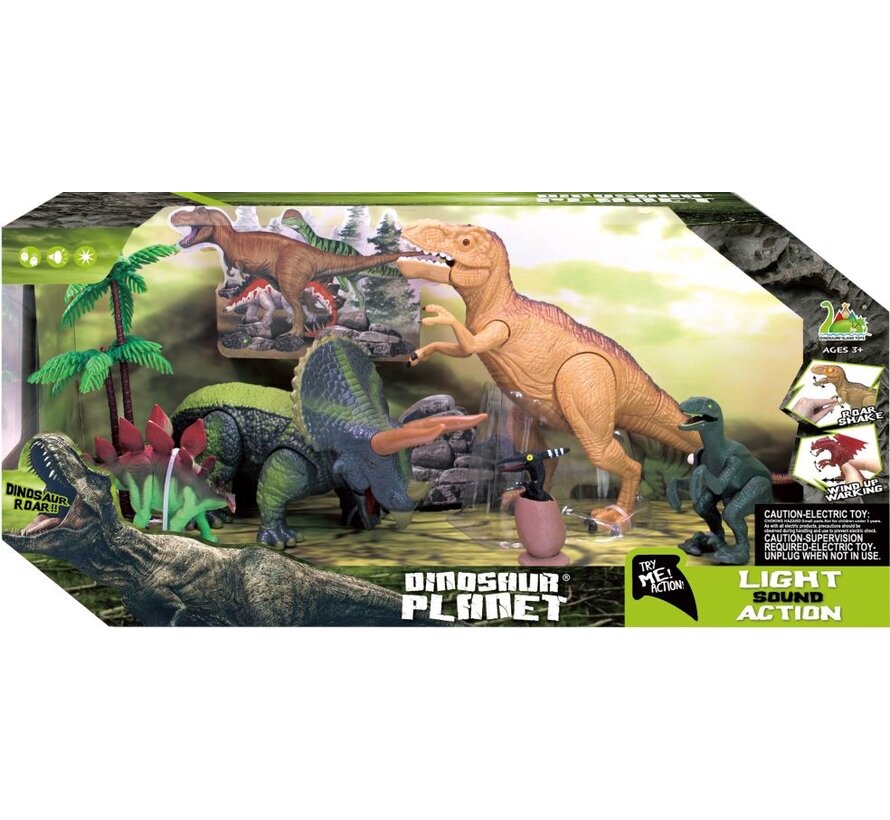 DINOSAUR LICHT EN GELUID