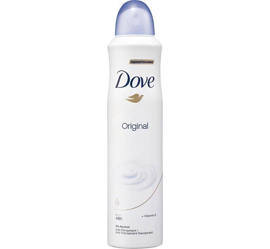 Dove Original Anti-transpirant - Deodorant Spray - 6x 150ml