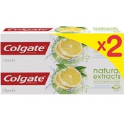 Colgate Tandpasta - Natural Extracts - Ultieme Frisheid Lemon - 2x 75ml