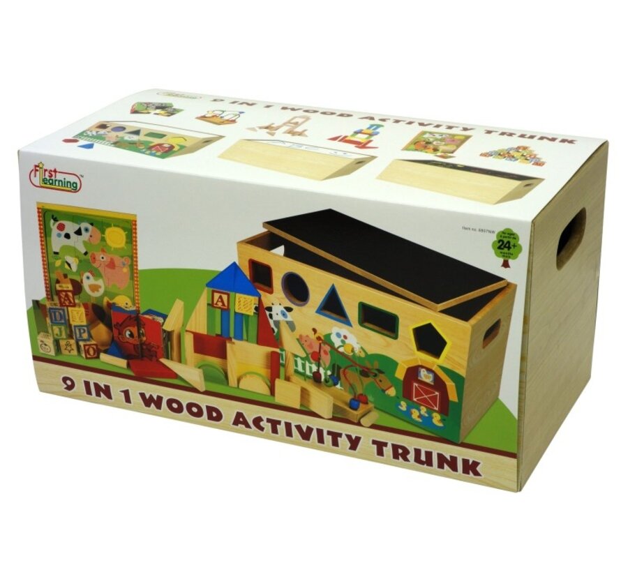 9 IN 1 TOY ACTIVITY TRUNK