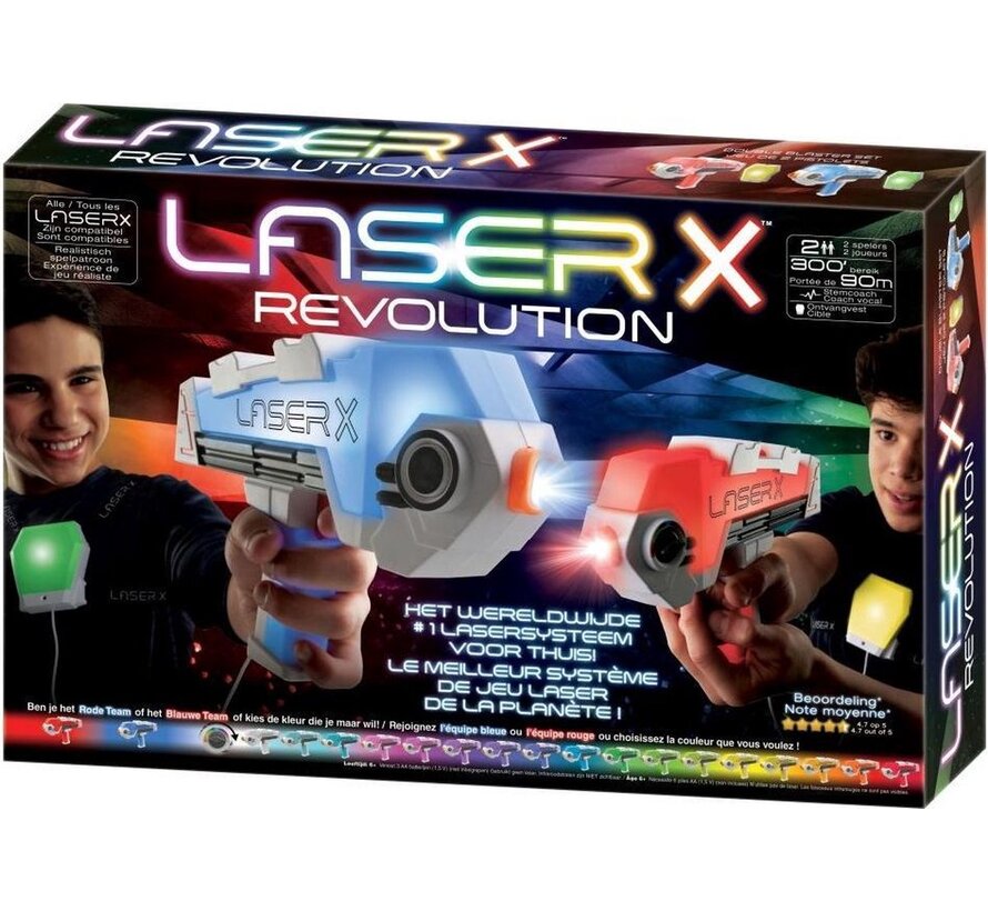 LASER X DOUBLE SET new Revolution Blaster