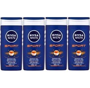 Nivea Men Sport 3in1 Douchegel - Gezicht, lichaam en haar - 4x 250ml