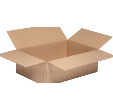 HM 25 stuks - Amerikaanse Vouwdoos enkel golf 350x250x100mm (35x25x10cm)