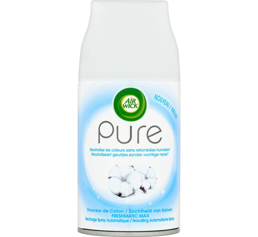 Freshmatic Navulling - Pure Zachtheid van Katoen - 250ml