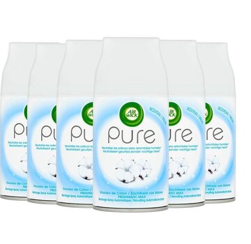 Air Wick Freshmatic Navulling - Pure Zachtheid van Katoen - 6x 250ml