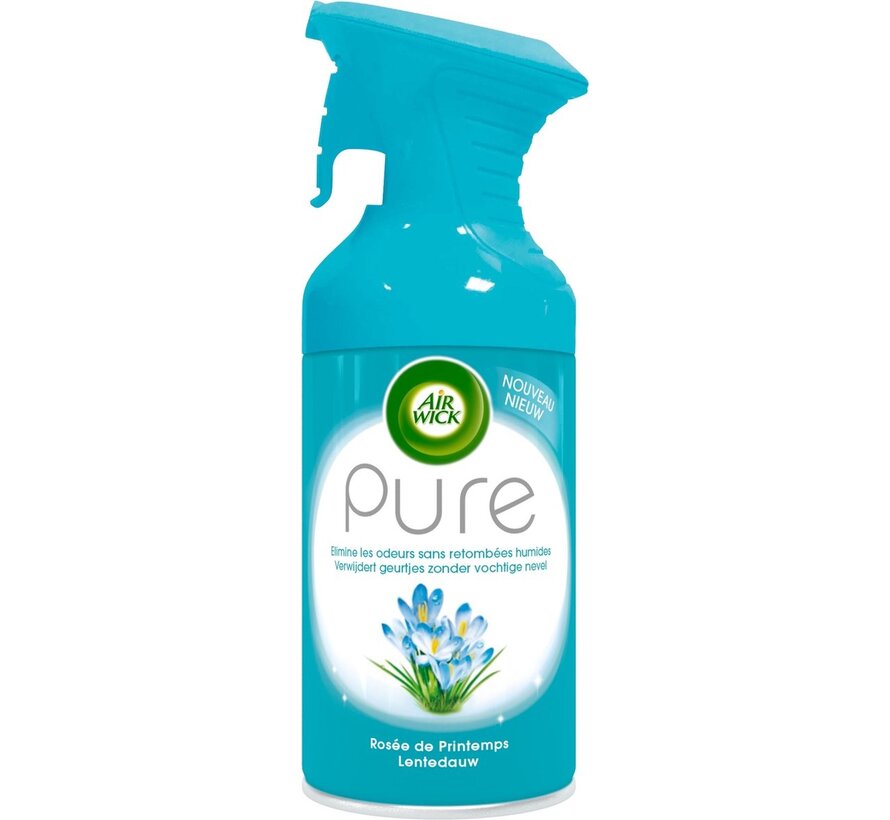 Pure Luchtverfrisser Spray - Lentedauw - 3x 250ml