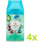 Air Wick Freshmatic Navulling - Life Scents Turquoise Oase - 4x 250ml