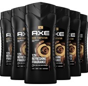 Axe Douchegel Dark Temptation Bodywash XL - 6x 400ml Voordeelverpakking