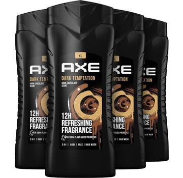 Axe Douchegel Dark Temptation Bodywash XL - 4x 400ml