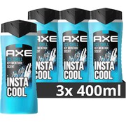 Axe Douchegel Ice Chill Bodywash XL - 3x 400ml