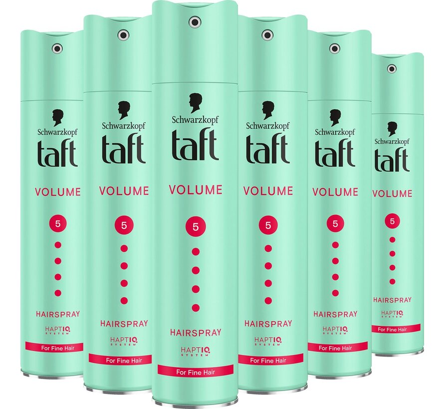 Taft Styling Haarspray / Haarlak - Hold No 5 - Volume - 6x 250ml