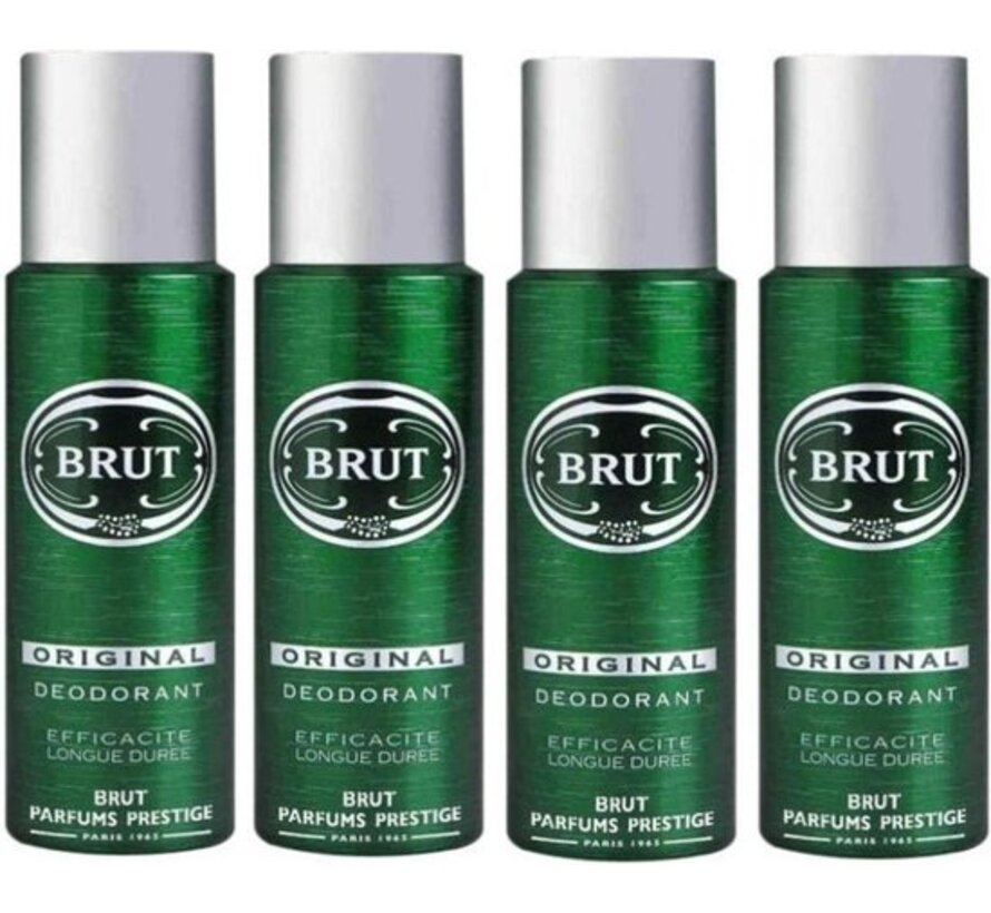 Original - Deodorant Spray - 4x 200ml