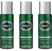 Brut Original - Deodorant Spray - 3x 200ml