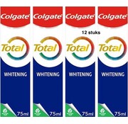 Colgate Total Natural White Whitening - Tandpasta - 12x 75ml