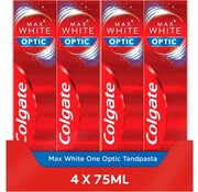 Colgate Max White One Optic Whitening - Tandpasta - 4x 75ml