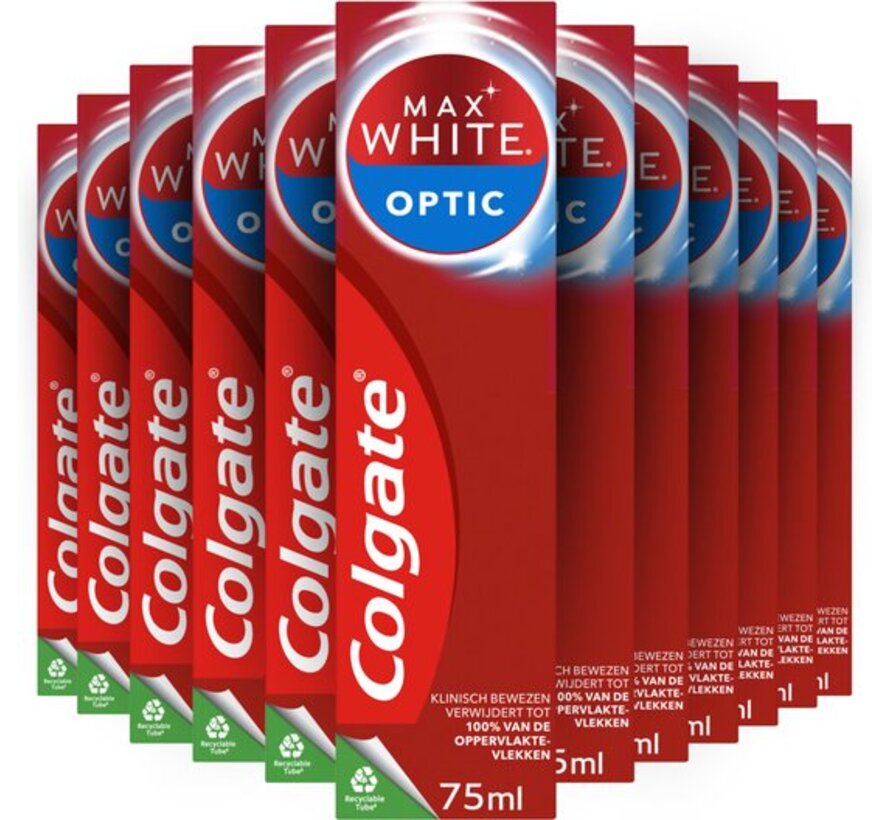 Max White One Optic Whitening - Tandpasta - 12x 75ml