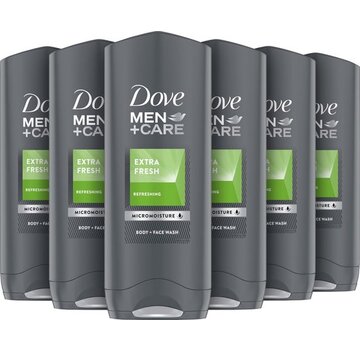 Dove Men+Care Extra Fresh - Douchegel - 6x 250ml