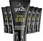 Got2b - Ultra Glued Indestructible Gel - Styling Haargel - 6x 150ml