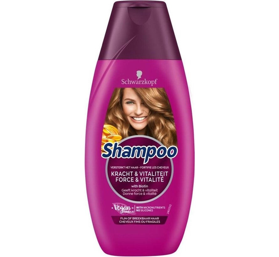 Kracht & Vitaliteit - Shampoo - 6x 250ml