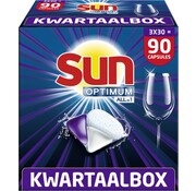 Sun Optimum All-in-1 Vaatwastabletten - 90 Stuks / Capsules (3x30)