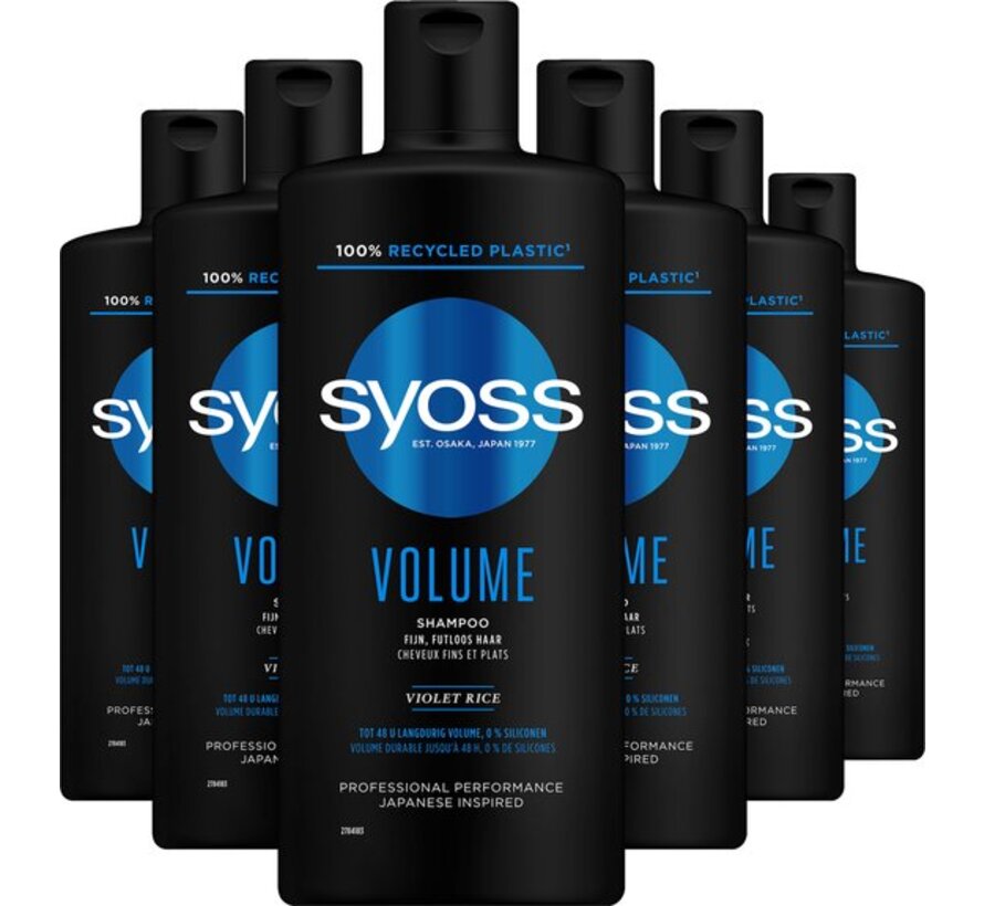 Volume - Shampoo - 6x 440ml