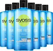 Syoss Pure Fresh Micellar - Shampoo - 6x 440ml