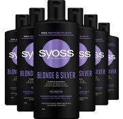 Syoss Blonde & Silver - Shampoo - 6x 440ml