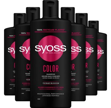 Syoss Color - Shampoo - 6x 440ml