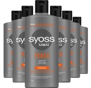 Syoss Men Power - Shampoo - 6x 440ml