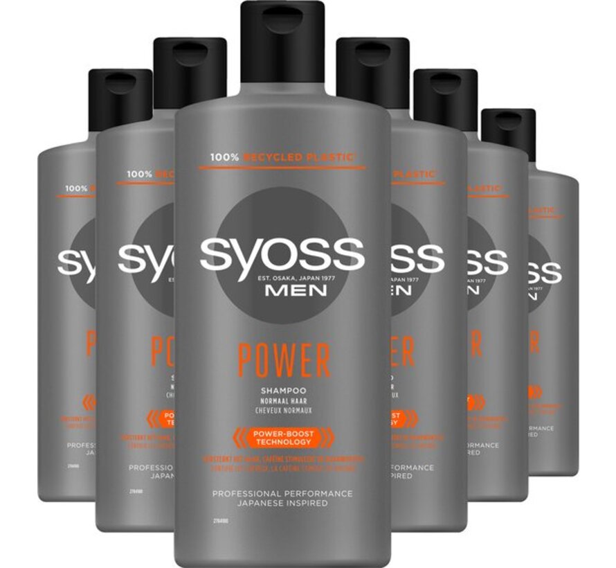 Men Power - Shampoo - 6x 440ml