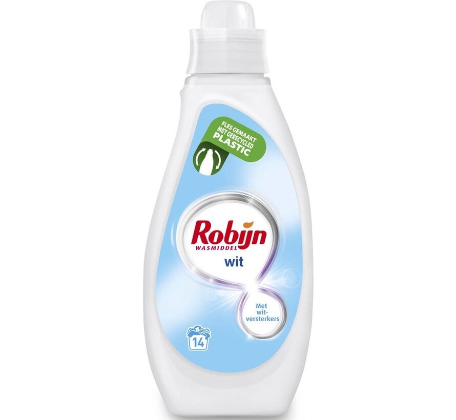 Stralend Wit - Vloeibaar Wasmiddel (700ml) - 8x 14 wasbeurten