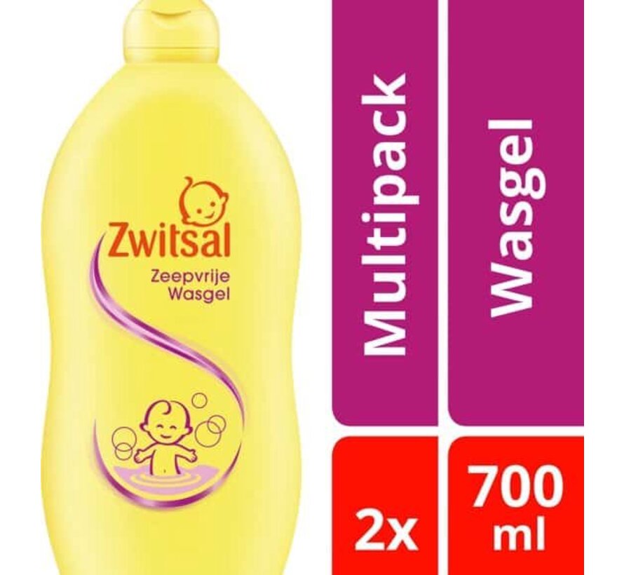 Baby Zeepvrije Wasgel - Extra mild & zacht - 2x 700ml