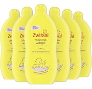 Zwitsal Baby Zeepvrije Wasgel - Extra mild & zacht - Met Pompje - 6x 700ml