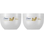 Dove Silky Body Cream / Bodycrème - 2x 300ml