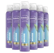 Andrelon Stying Kokos Boost - Haarmousse - 6x 200ml