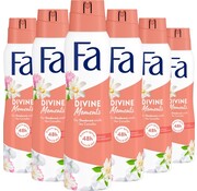 FA Divine Moments - Deodorant Spray - 6x 150ml c