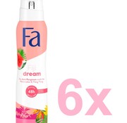 FA Fiji Dream - Deodorant Spray - 6x 150ml c