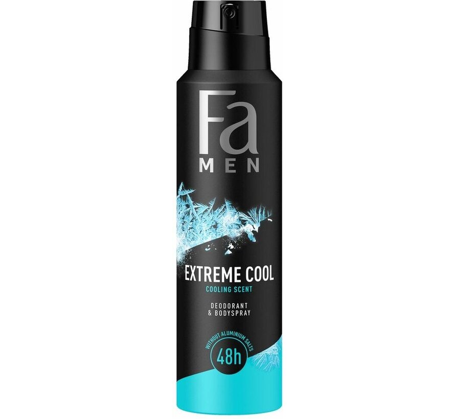 Men Extreme Cool - Deodorant Spray - 6x 150ml