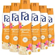 FA Oriental Moments - Deodorant Spray - 6x 150ml