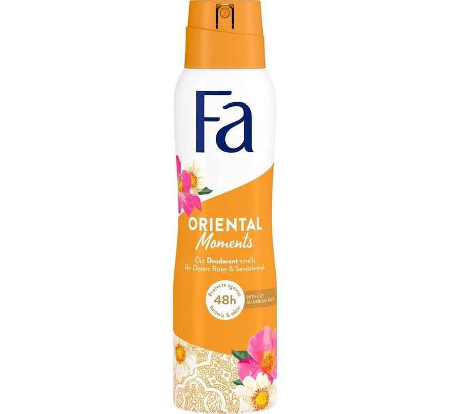 Oriental Moments - Deodorant Spray - 6x 150ml