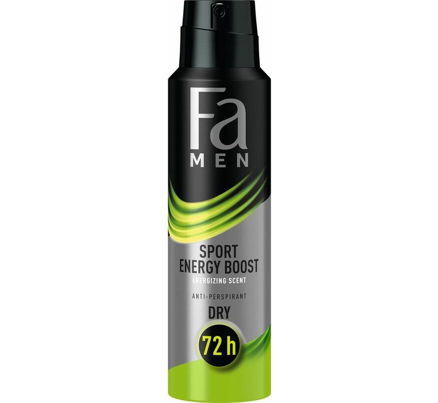 Men Sport Energy Boost - Deodorant Spray - 150ml