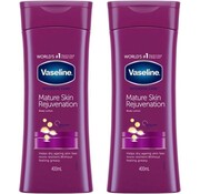 Vaseline Mature Skin - Intensive Care Bodylotion - 2x 400ml c