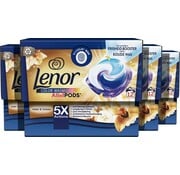 Lenor All-in-1 Wasmiddel Pods - Gouden Orchidee & Amber - Wascapsules - 4x 12 stuks