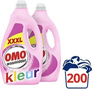 Omo Color - Vloeibaar Wasmiddel - 2x 5 Liter (5000ml) / 200 wasbeurten