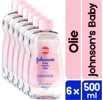 Johnson's Baby Olie - Original - 6x 500ml - Voordeelverpakking