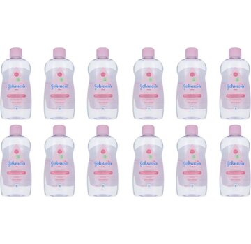 Johnson's Baby Olie - Original - 12x 500ml - Voordeelverpakking