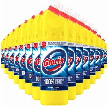 Glorix Original bleek - Toiletreiniger - 15x 750ml - Mega Voordeelverpakking c
